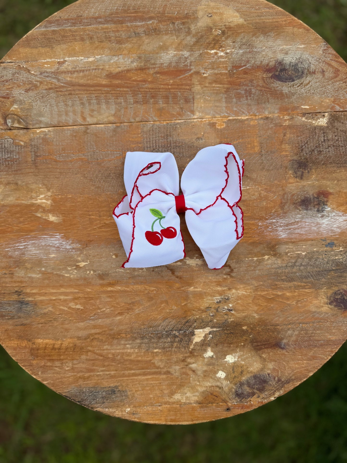 Embroidered Bows