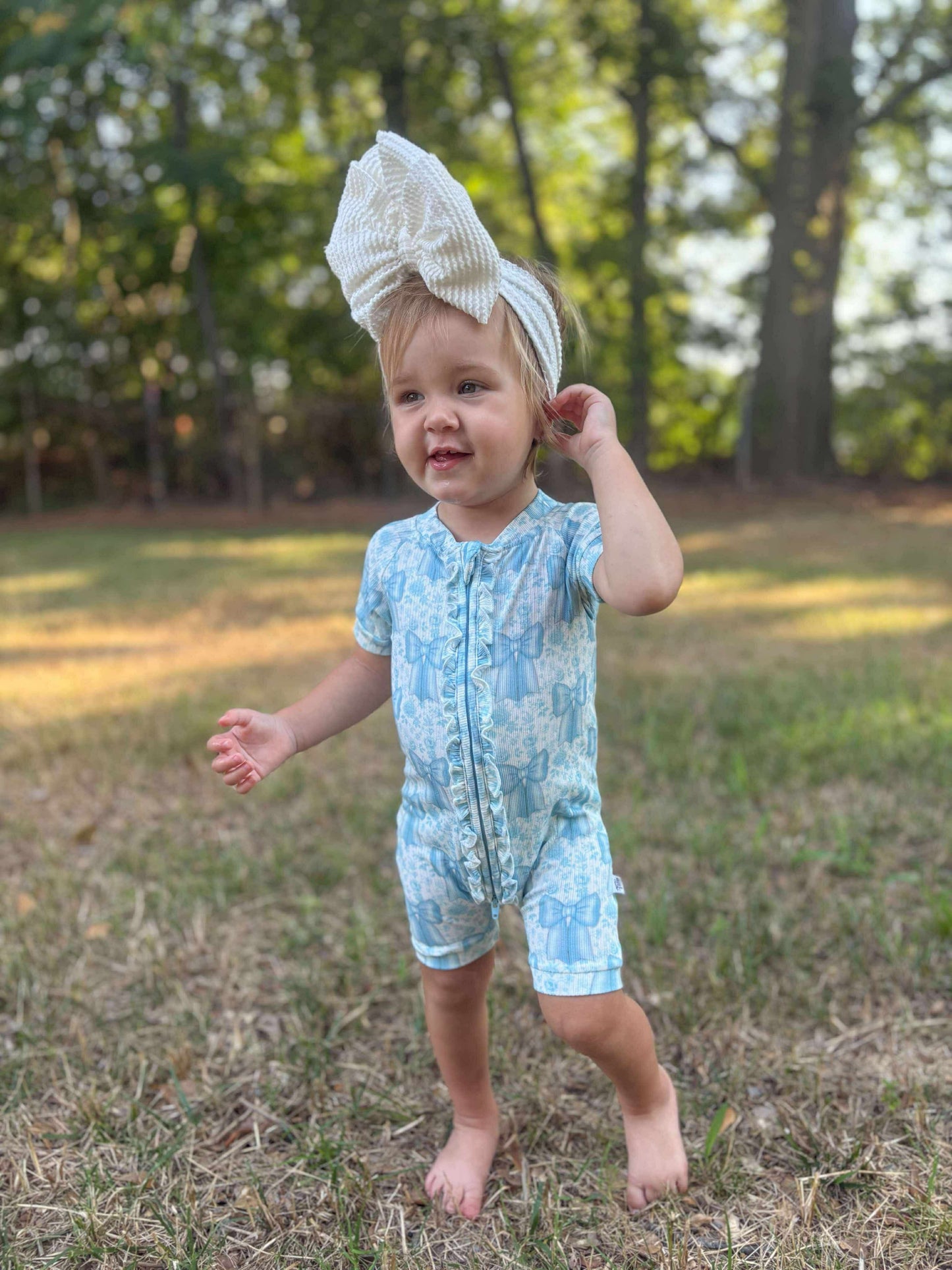 Blue Ribbon Dreams Bamboo Shortie Romper